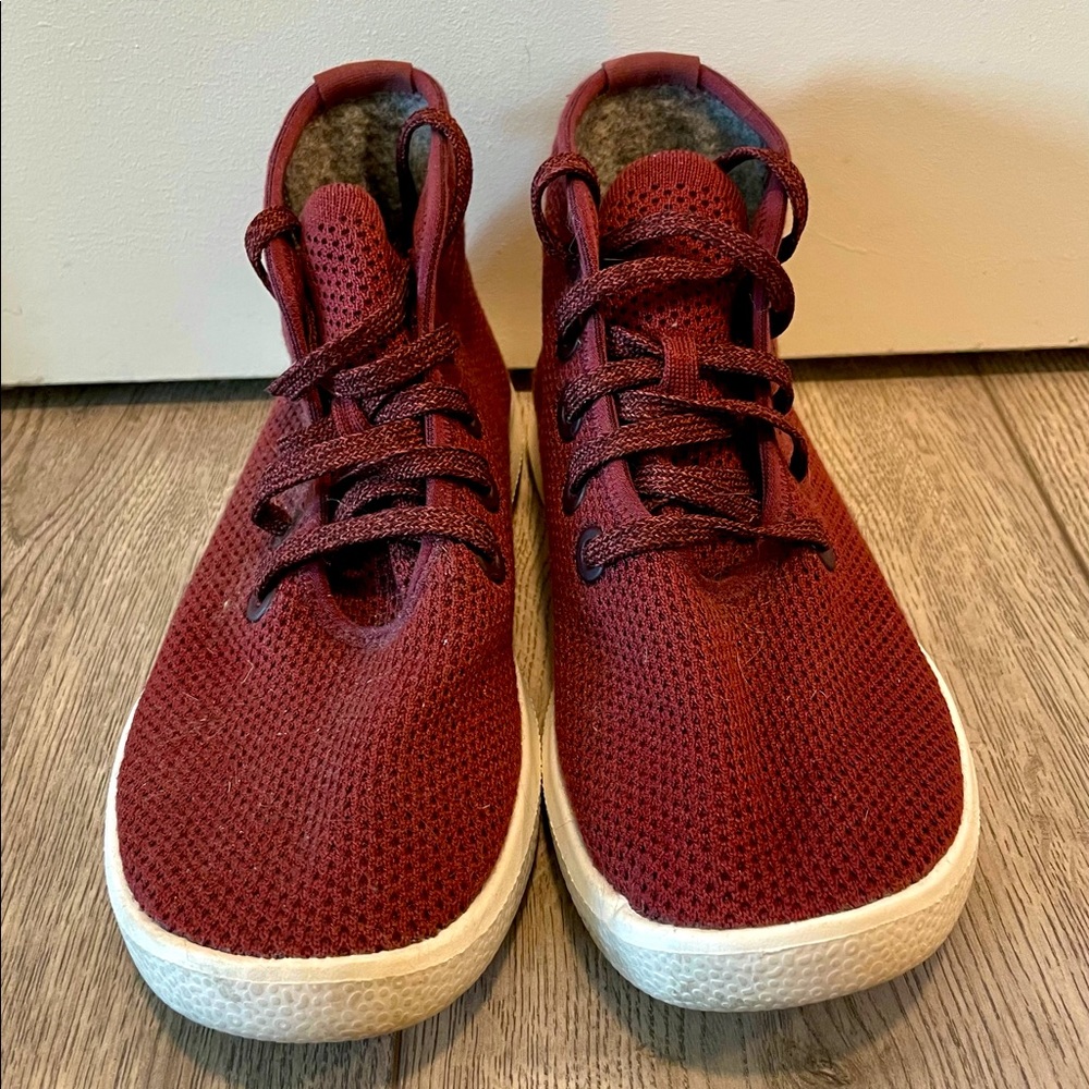 Allbirds high top sneakers, women 7, worn once